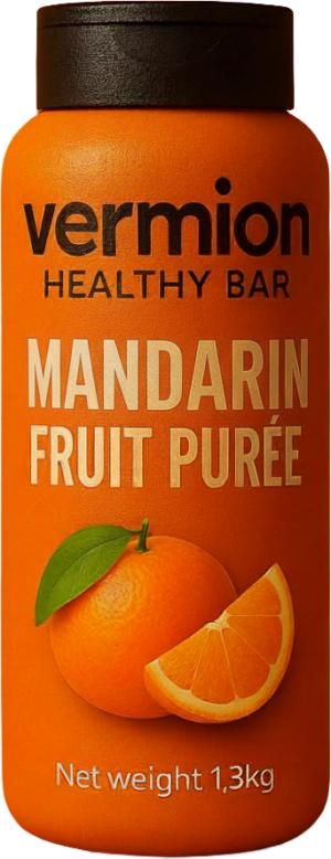 Piure de Mandarină Vermion (65% Fruct) – 1.3kg